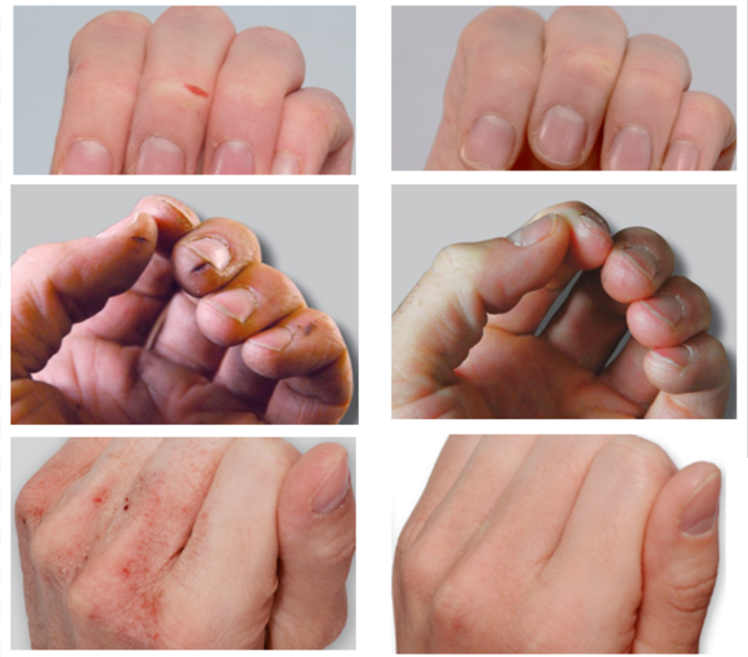 “Goat Milk Hand and Foot Butter, a rich nourishing cream that deeply moisturizes dry skin with natural goat milk.”