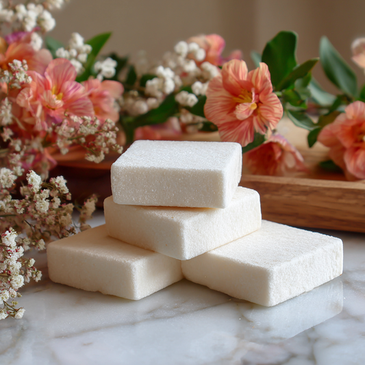 “Champagne Toast Goat Milk Shampoo Bar, a handcrafted solid shampoo made with goat milk for gentle cleansing, nourishing lather, and a refreshing celebratory scent.”