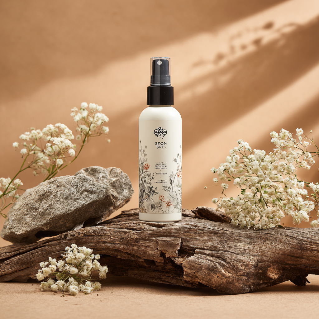 “Goat Milk Leave-In Detangler Spray for Hair, a lightweight conditioning mist that smooths tangles, hydrates, and adds shine with natural goat milk.”