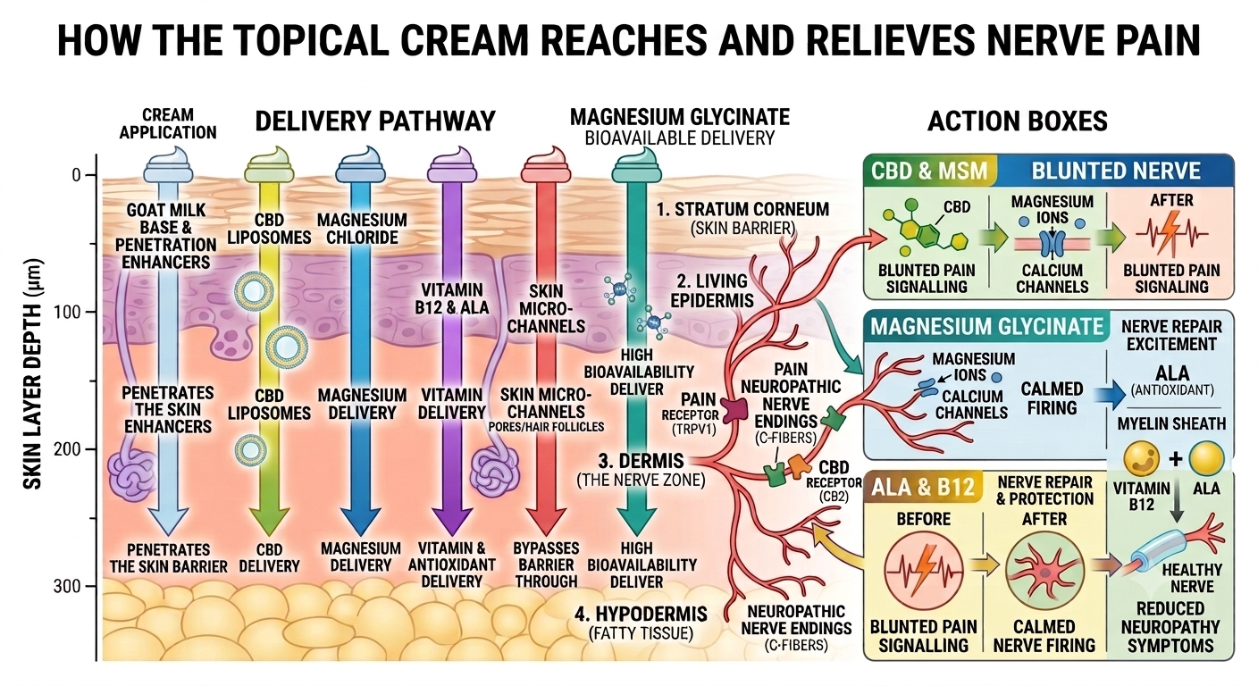 Udderly Blis CBD & Magnesium Multi Pathway Recovery Formula