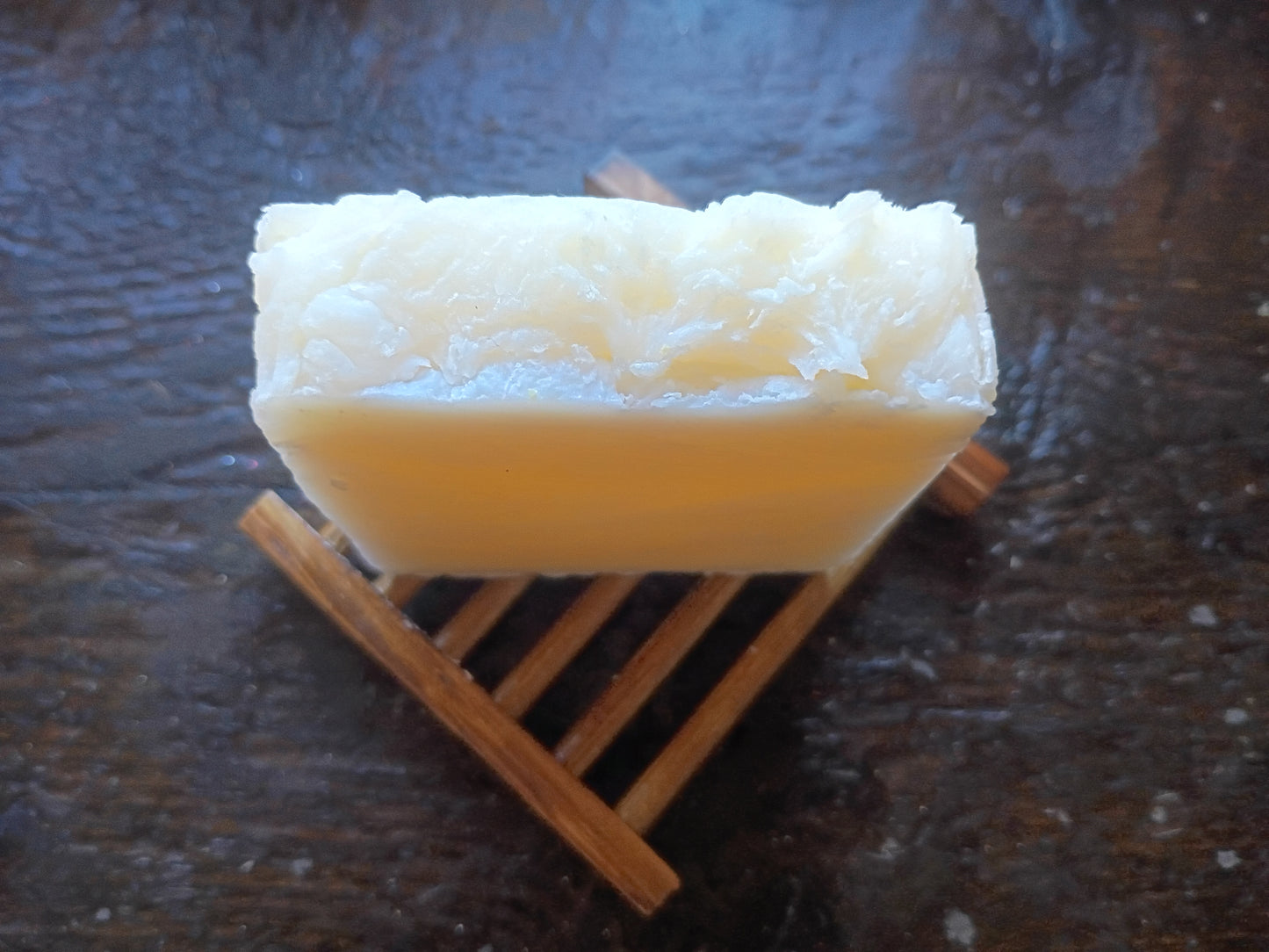 Dish Soap Bar with wood Holder